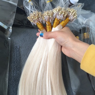 Manufacturer Price Remy microlink hair extension