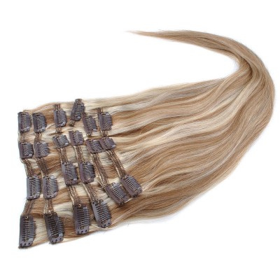 Manufacturer Price 100 Remy hair extension clip in human hair