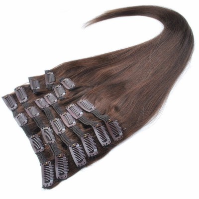 Manufacturer Price Soft Silky Remy hair clip ins extensions