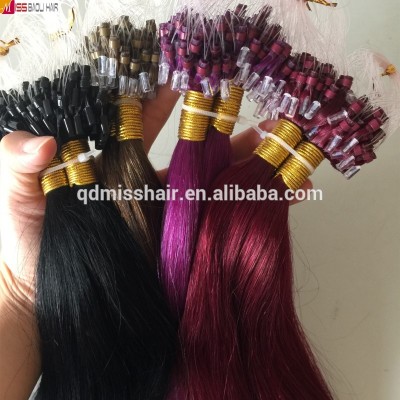 HOT Selling Wholesale Factory Price Remy micro loop 1.5g hair extension