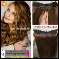 2017 Best Selling 100% Remy Human Hair Wholesale Factory Price hair extensions top of head