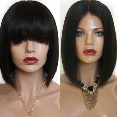 Manufacturer Price Cuticles Aligned Virgin brazilian human hair wig