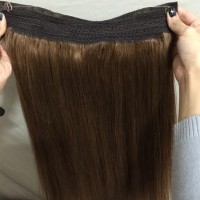 HOT Selling Remy fish wire hair extensions