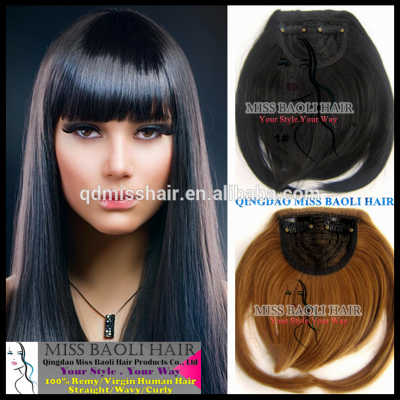 Ali Trade Assurance Paypal Accepted Handmade Front Hairline Factory Price Human Hair side swept hair bangs