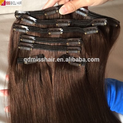 Best Seller 100 Human Hair Remy natural hair extension clip