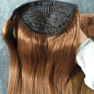 Manufacturer Price Human Hair drawstring ponytail hair