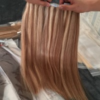 Ali Trade Assurance Paypal Accepted Factory Price 18/613 Piano Color Ombre Remy Tape Hair Extension