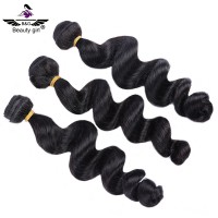 30 inch loose wave brazilian hair prothesis human hair weaving  dubai